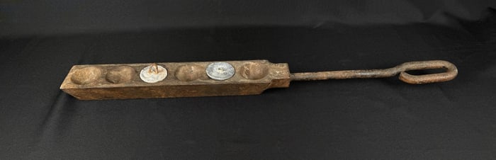 Antique Cave Mining Lead Ingot Mold