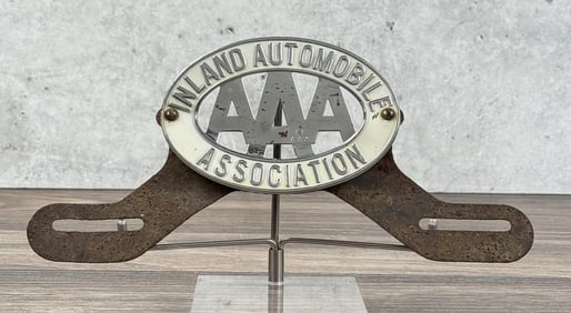 Inland Automobile Association License Plate Topper