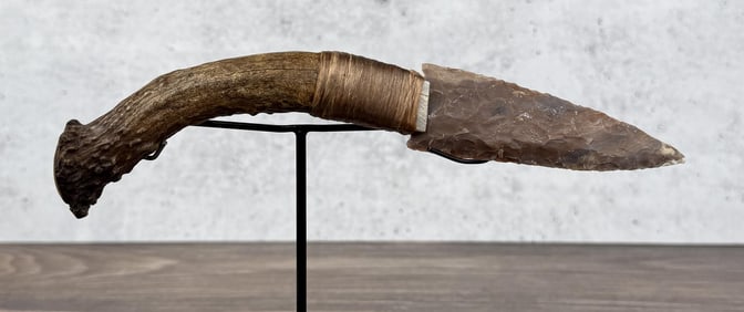 Bo Earls Handmade Horn Handle Knife