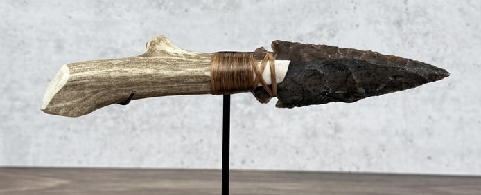 Bo Earls Handmade Horn Handle Knife