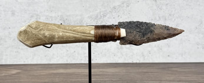 Bo Earls Handmade Horn Handle Knife