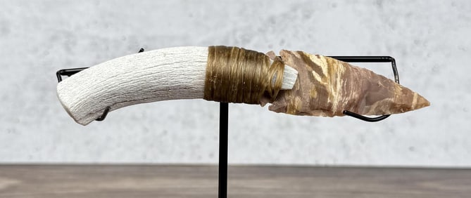 Bo Earls Handmade Horn Handle Knife