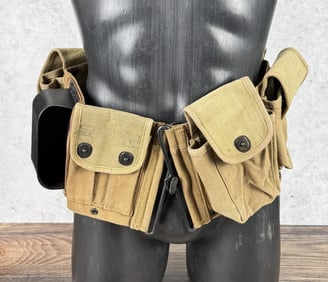 WWI WW1 1918 Dated Browning BAR Rifle Belt