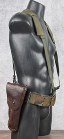 USGI Web Belt WW2 Boyt Colt 1911 Holster