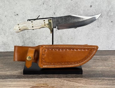 Stretch Knives Hinsdale Montana Bowie Knife