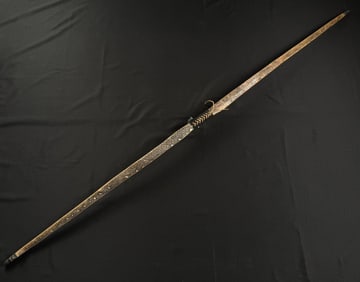 Birch Bark Covered Longbow