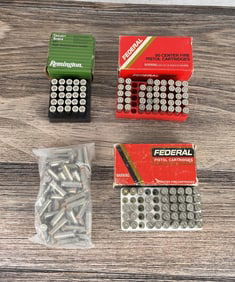 158 Rounds of .38 Spl Pistol Ammo