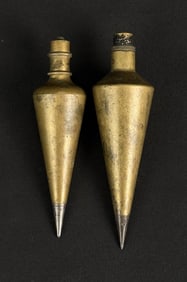 Antique Brass Plumb Bobs