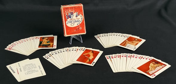 52 Art Studios Nude Centerfold Playing Cards