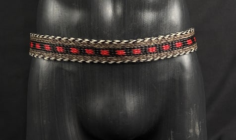 Prison Made Horsehair Cowboy Belt
