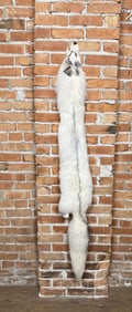 Beautiful Ranch Marbled Fox Fur Pelt Taxidermy