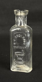 DF Cooledge Druggist Ludlow Vermont Bottle