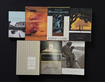 Collection of Renowned American Author Books