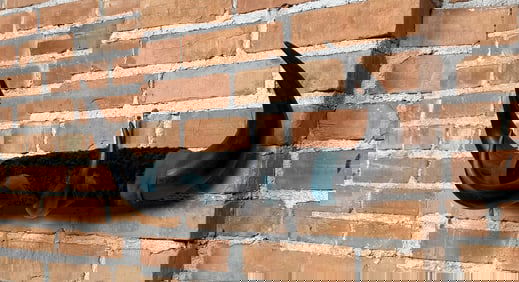 Antique Montana Buffalo Horn Hat Rack