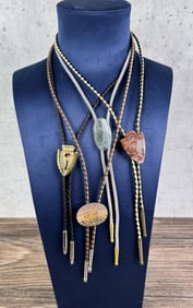Collection of Cowboy Bolo Ties