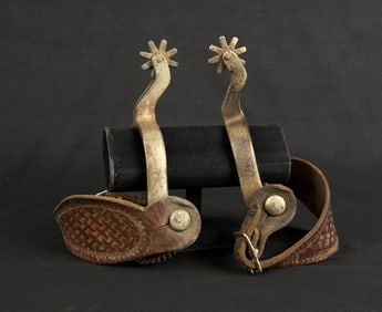 North and Judd Montana Cowboy Spurs