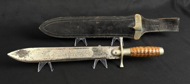 Indian Wars US Model 1887 Hospital Corps Knife
