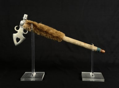 Native American Indian Peace Pipe Tomahawk