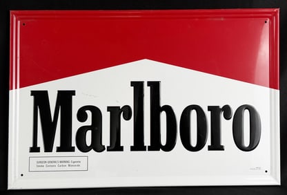 1995 Marlboro Cigarettes Sign