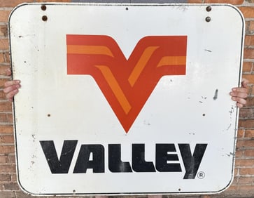 Valley Irrigation Metal Sign