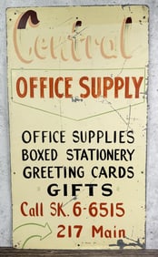 Kalispell Montana Central Office Supply Sign
