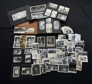 1930s Hawaii Koa Wood Photo Album