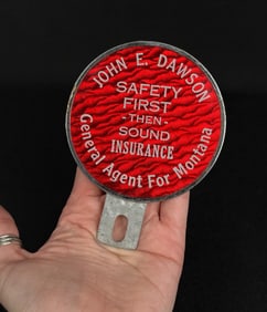 John Dawson Montana License Plate Topper