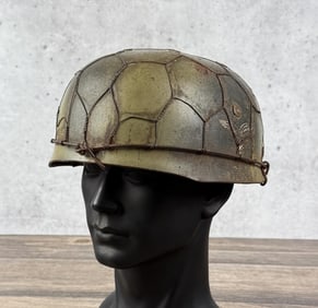 WW2 German M38 Paratrooper Fallschirmjager Helmet