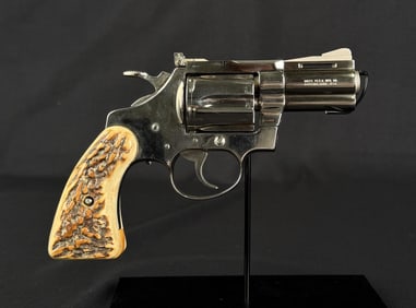 1978 Colt Diamondback .38 SPL Nickel Revolver