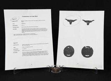 Civil War Confederate Texas Longhorn Hat Badge