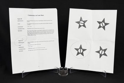 Civil War Confederate Texas Lone Star Hat Badge