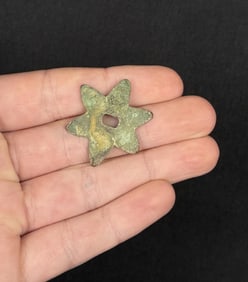 Civil War Confederate Texas Lone Star Hat Badge