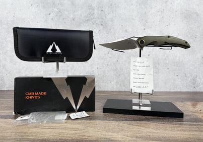 CMB Made Knives Prowler 02C Flipper Pocket Knife