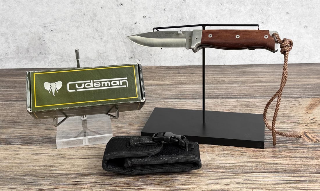 Cudeman MT4 CUD384K Pocket Knife: Model CUD384K, new in box.