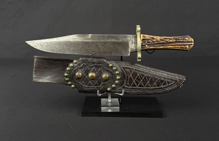 Fred James George Wostenholm IXL Bowie Knife