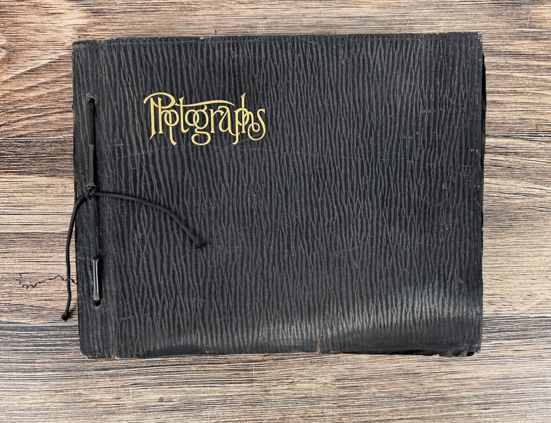 Early 20th Century Travelling Family Photo Album: Photos include ocean voyage on the RMS Saxonia, tours of Hawaii, Yosemite Park, Yellowstone Park, small rural city parade with Indians. 422 pictures total.