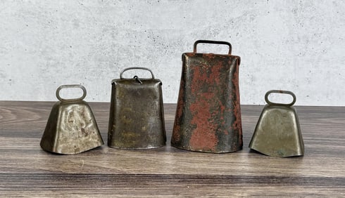 Collection of Montana Ranch Used Cowbells