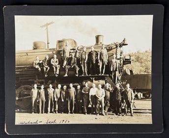 Wabash Railroad Locomotive No 2274 Photo