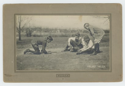 Kodak Velvet Velox Marbles Advertising Photo