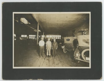 Occupational Automobile Garage Workers Photo