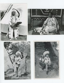 Named Browning Montana Blackfeet Indian Photos