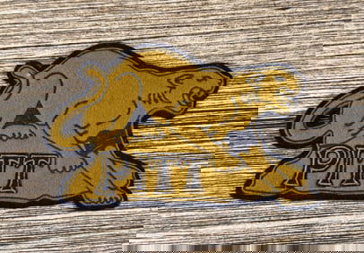 Vintage Pittsburgh Panthers Letterman Jacket Patch