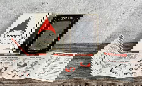 Called Frank Lewis Missoula Montana Zippo Lighter