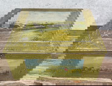 Beech Nut Mohawk Valley Advertising Biscuit Tin