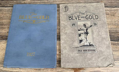 Hilo Hawaii Territory High School Year Books