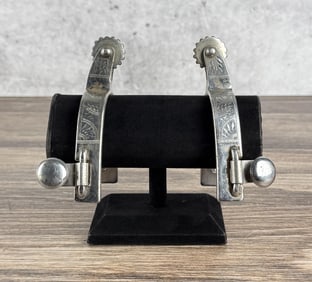 Crockett Renalde Montana Cowboy Spurs