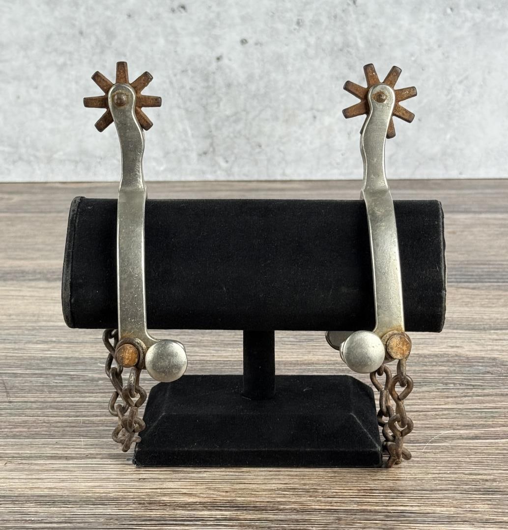 Buermann Montana Cowboy Spurs: Decent set.