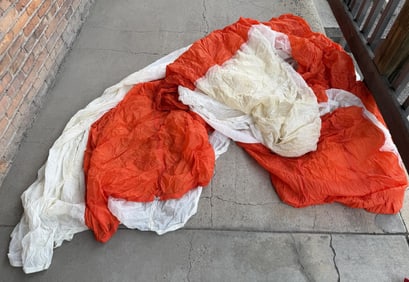 1958 USAF US Air Force 28ft Parachute