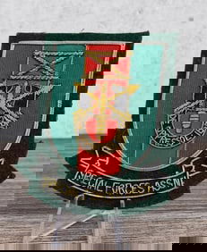 Named Vietnam War Special Forces Association Patch