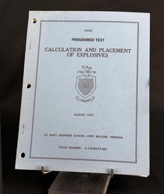 Vietnam War Special Forces Placement of Explosives